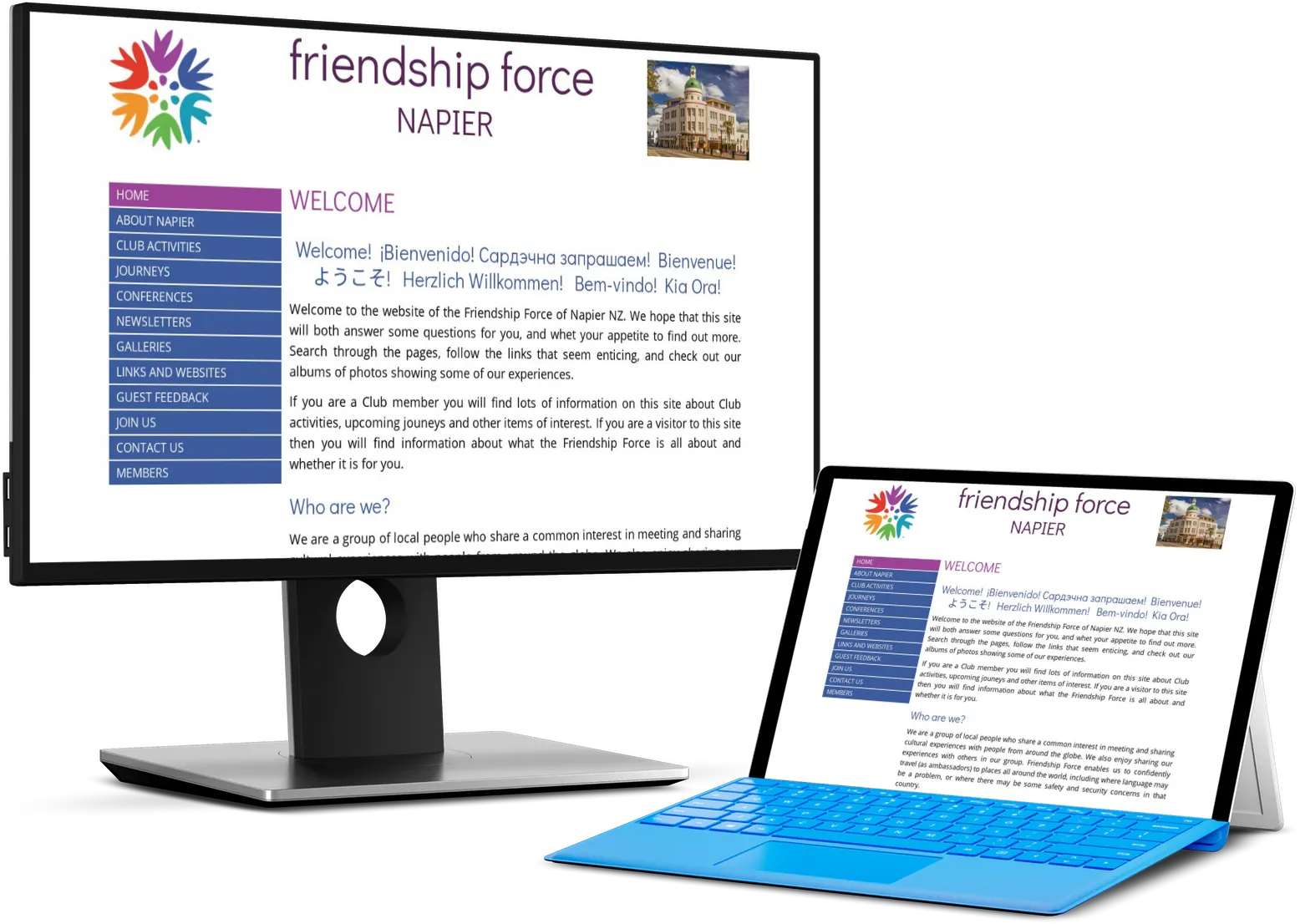 Friendship Force Website